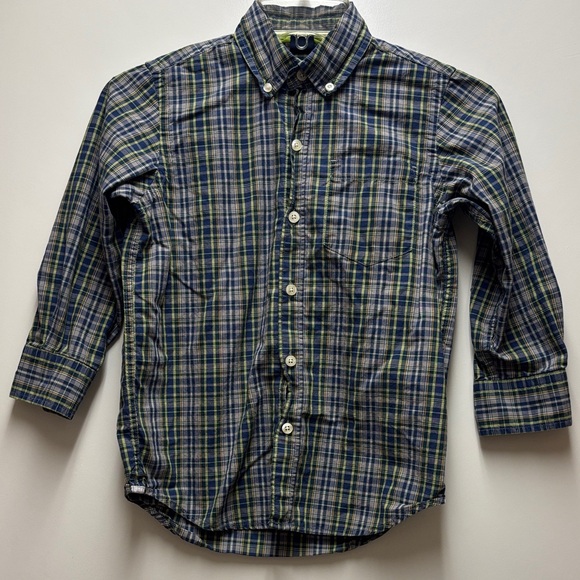 GAP Other - GAP Kid's Plaid Button-Down Shirt Size Small (6-7)